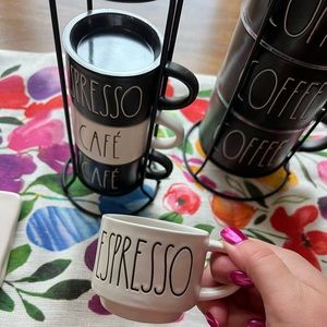 Rae Dunn Coffee and Expresso set